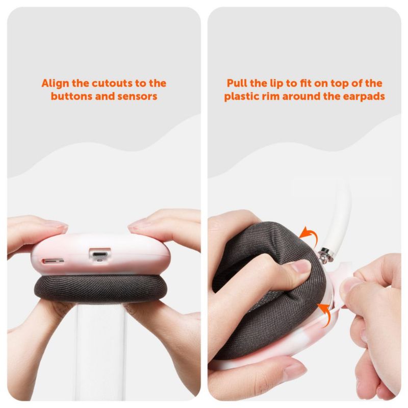 Funda de silicona WC ShellZ Max 1 y 2 para AirPods