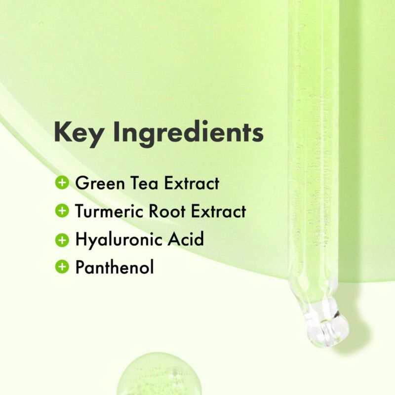 TOSOWOONG Suero de Té Verde 60% Panthenol para Calmar Apoyo a la Barrera Cutánea e Hidratación de Piel Seca Sensible e Irritada con Dexpantenol 5% y