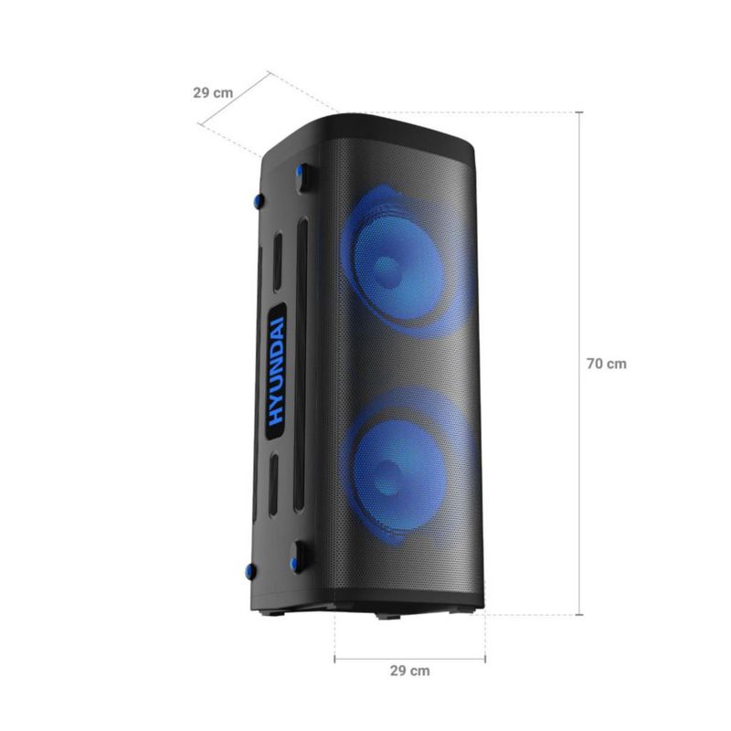 Bocina Multimedia Hyundai HYSPBT999 250 W RMS Bluetooth 5.3