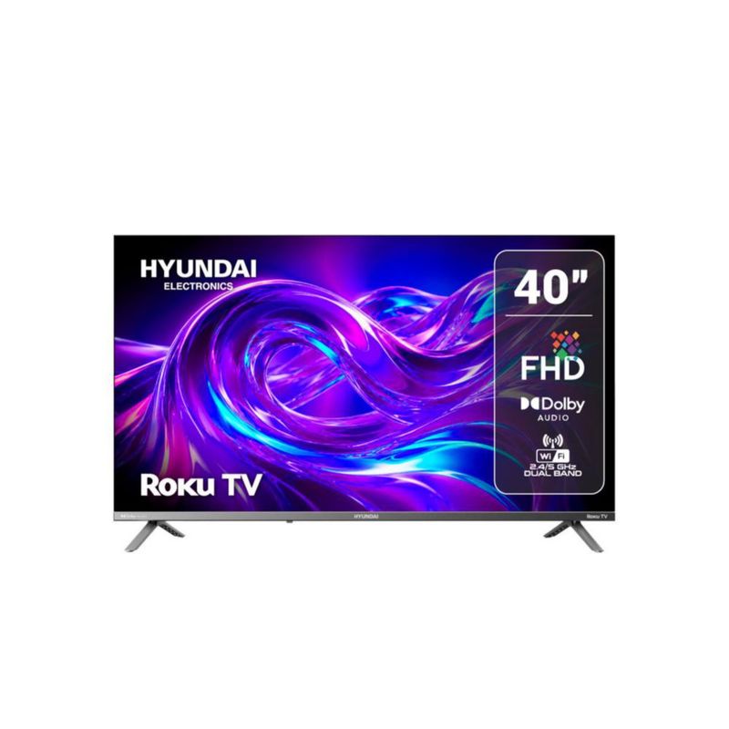 Pantalla 40 pulgadas Hyundai LED FHD HYLED4027RIM con Roku TV