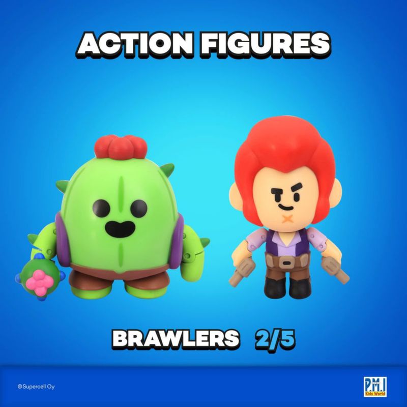 Figuras de acción P.M.I. 11 cm 2‑pack Brawl Stars
