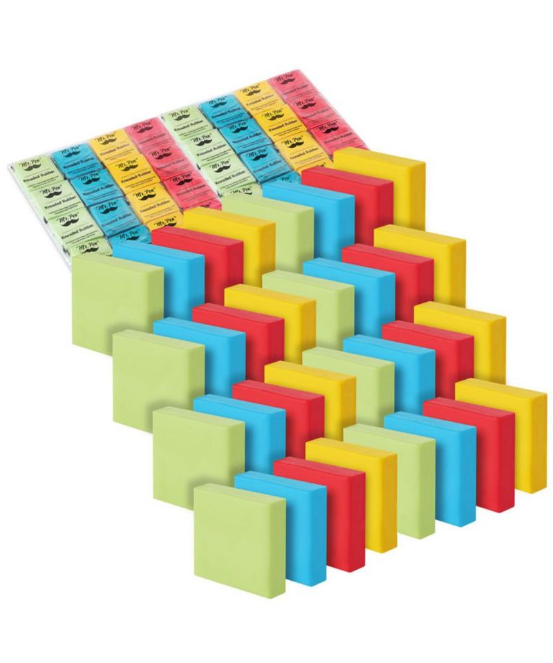 Borrador amasable Mr. Pen 35 cm paquete de 32 colores