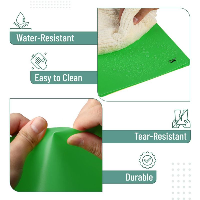 Carpetas Mr. Pen de plástico verde tamaño carta paquete de 24