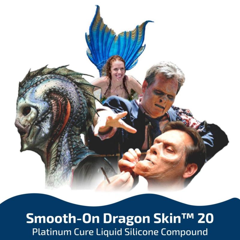 Silicona de caucho Smooth-On Dragon Skin 20 - Prueba