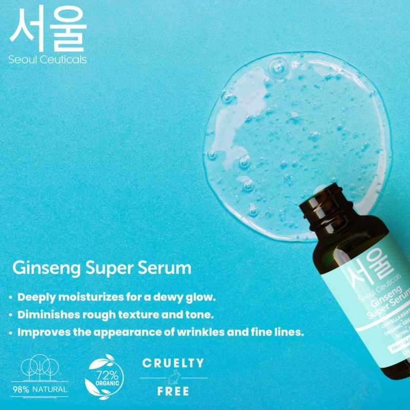 Serum SeoulCeuticals Korean Skin Care Ginseng 30 ml