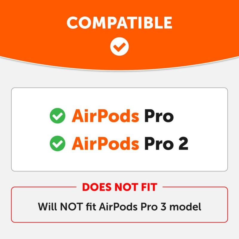 Puntas de espuma de memoria WC para AirPods Pro S/M/L