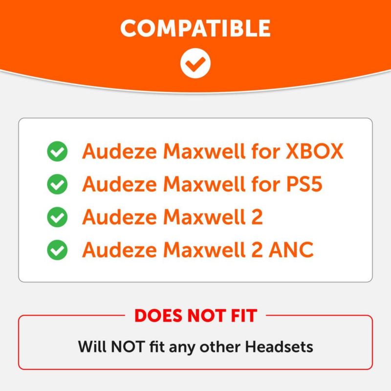 Cinta para la cabeza WC Maxwell Audeze 1 2 y 2 ANC de silicona