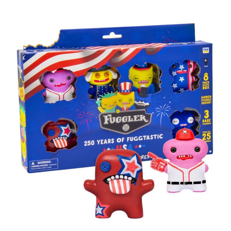 Figuras coleccionables P.M.I. Fuggler EE. UU. 250 – Pack de 8