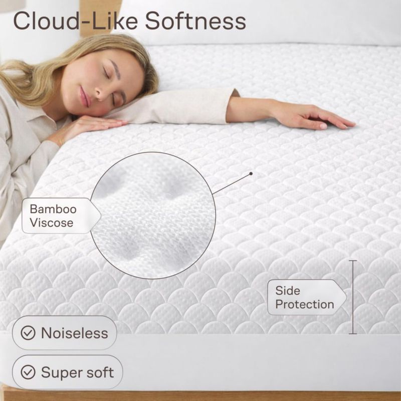 Protector de colchón Niagara Sleep King impermeable