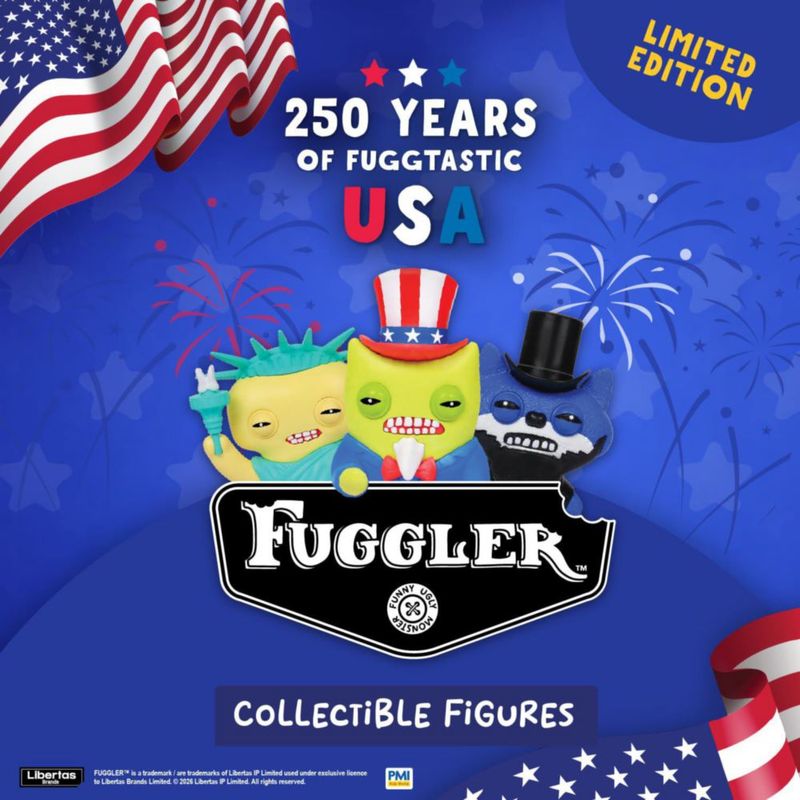 Figuras coleccionables P.M.I. Fuggler EE. UU. 250 – Pack de 12