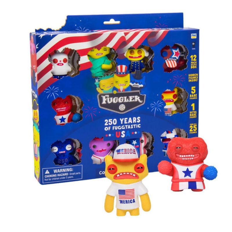 Figuras coleccionables P.M.I. Fuggler EE. UU. 250 – Pack de 12