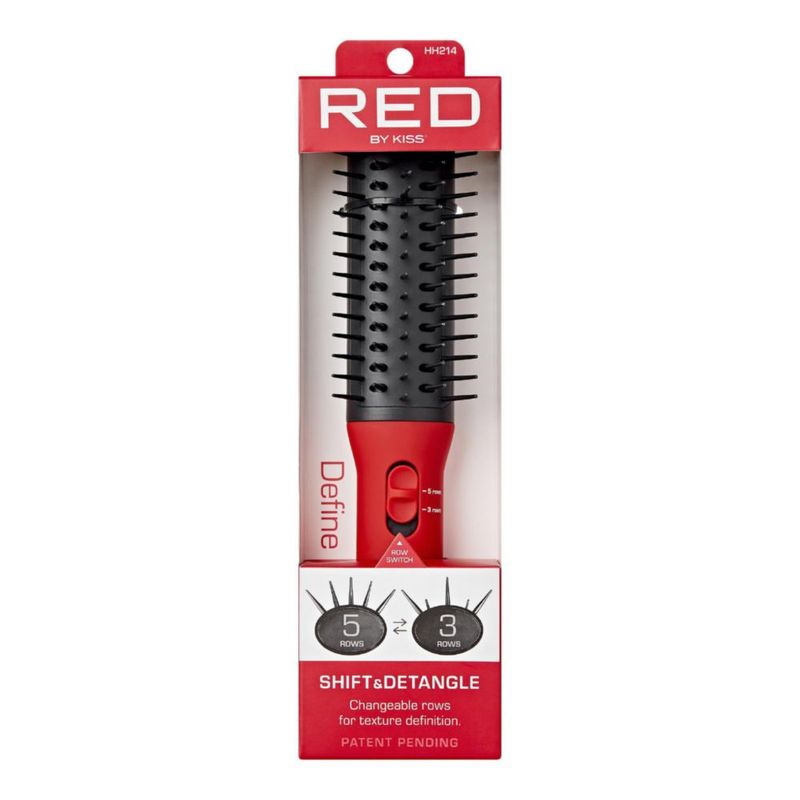 Cepillo Desenredante Red by Kiss para Adultos y Niños