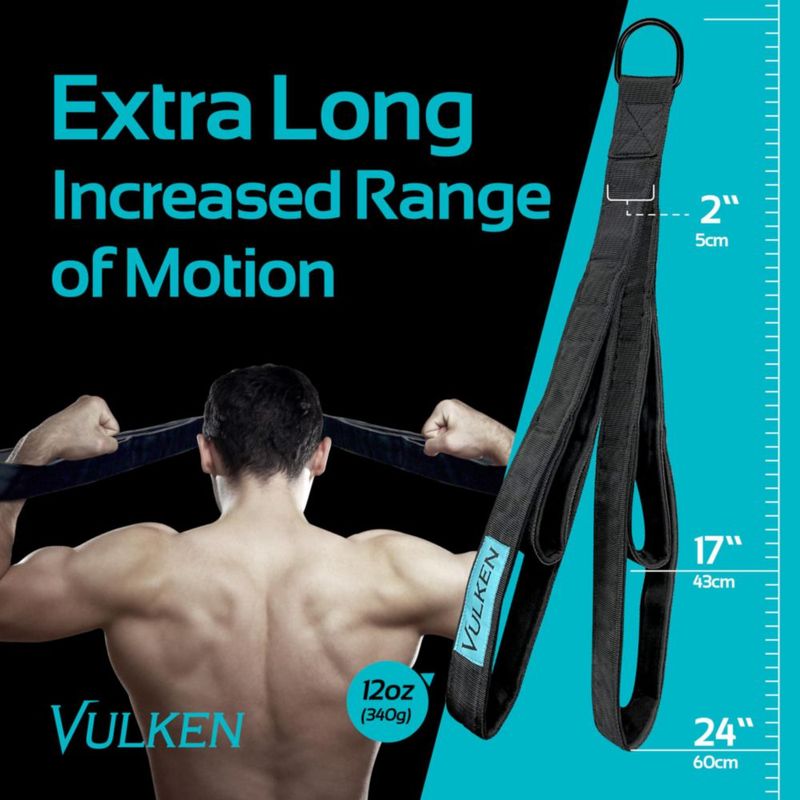 Cuerda de Tríceps Vulken 61 cm y 43 cm - Equipo de Gimnasio