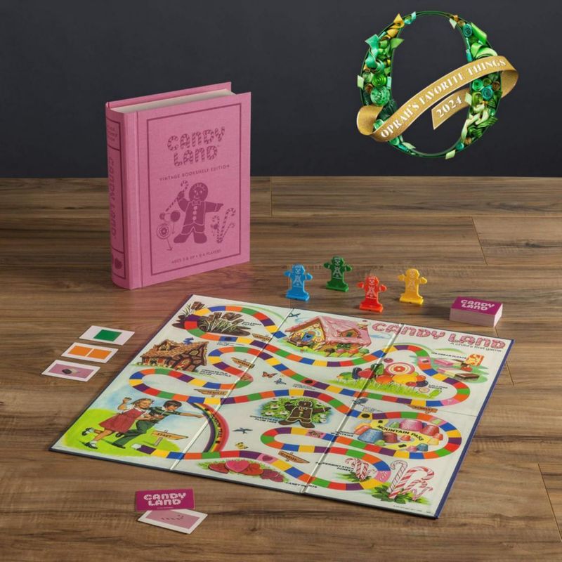 Juego de mesa WS Game Company Candy Land edición vintage de estantería