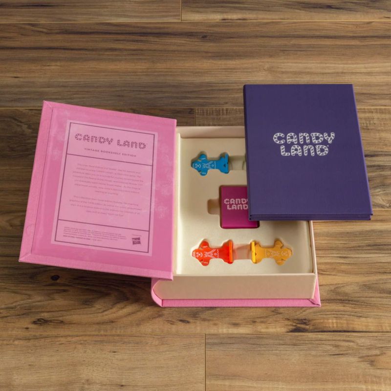 Juego de mesa WS Game Company Candy Land edición vintage de estantería