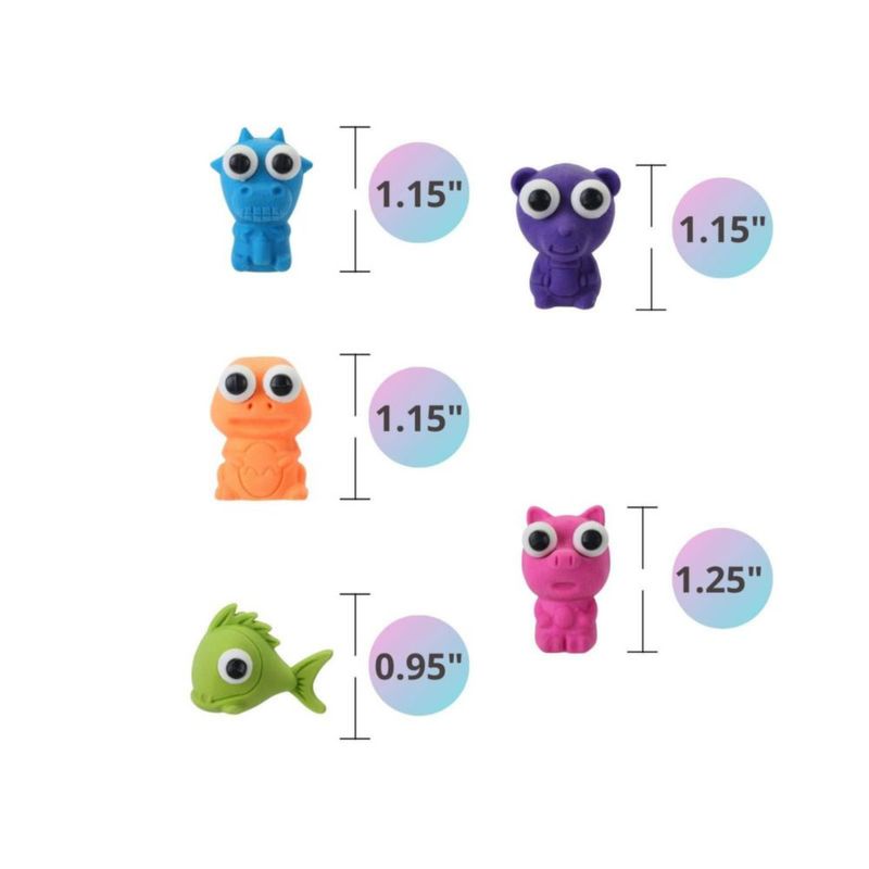 Goma de borrar Mr. Pen - Pack de 20 estilos variados