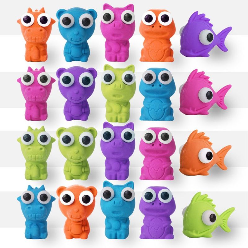Goma de borrar Mr. Pen - Pack de 20 estilos variados