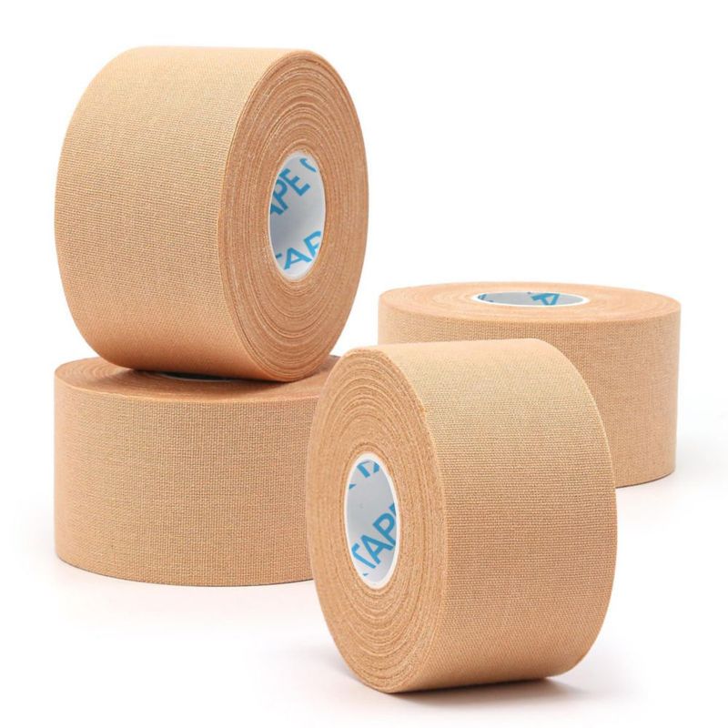 Cinta Atlética OK TAPE 4 Rollos de Corte Fácil 38 cm × 14 m