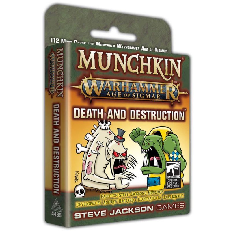 Juego de mesa Steve Jackson Games Munchkin Warhammer