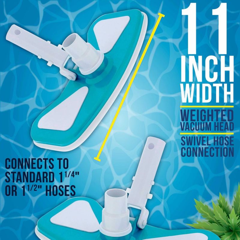 Cabezal de Aspiradora para Piscina Mariposa Ponderada U.S. Pool Supply 28 cm