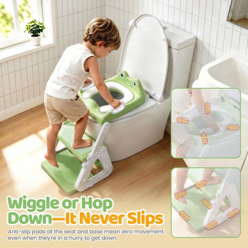 Asiento de entrenamiento Orzbow con taburete para niños de 18 meses+