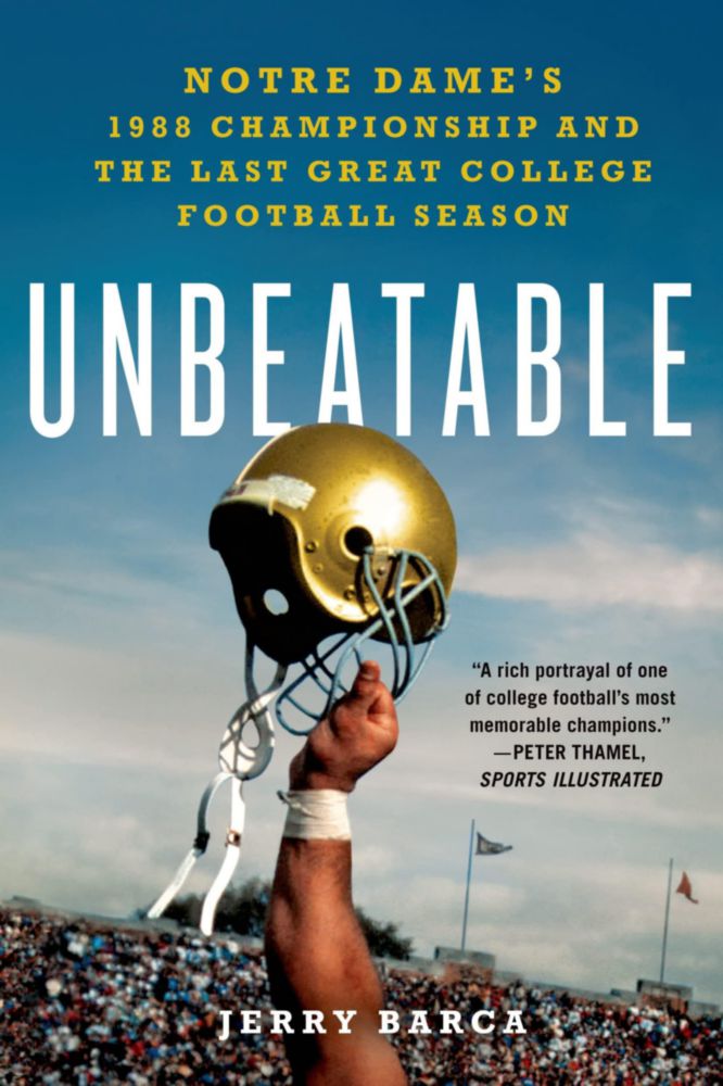 Libro St. Martin's Griffin: Unbeatable – Notre Dame