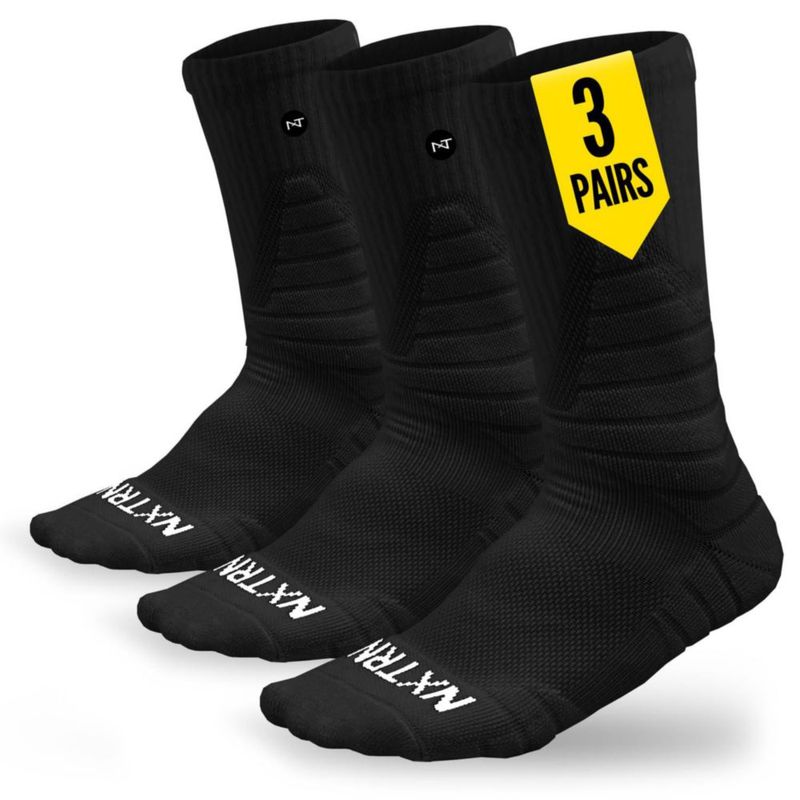 Calcetines de Compresión NXT NXTRND Crew 3 Pares Negro