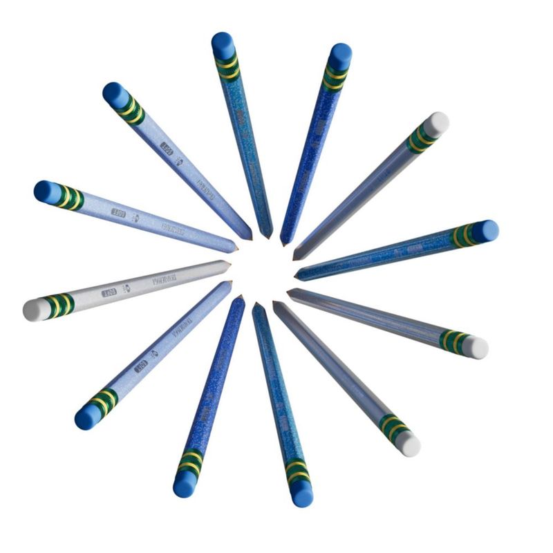 Lápices Ticonderoga Arctic Blues preafilados (18 unidades)