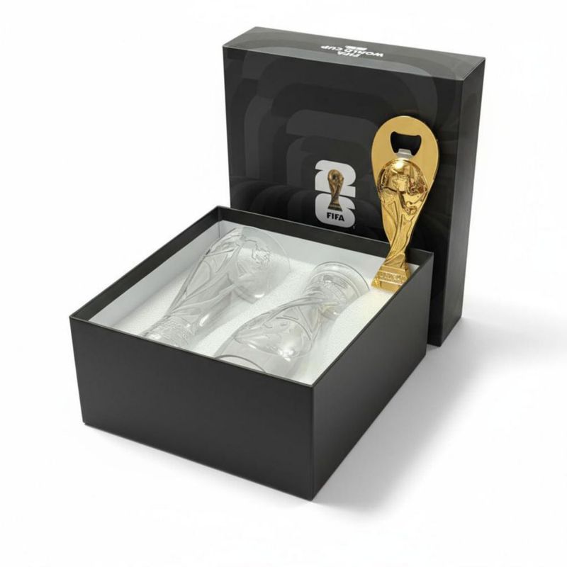 Set de vasos para cerveza Wagon International 17 oz edición FIFA 2026