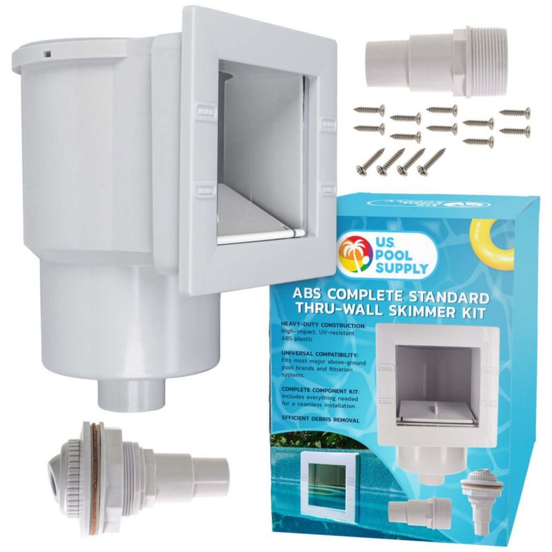 Kit de Skimmer para Piscina U.S. Pool Supply ABS Universal
