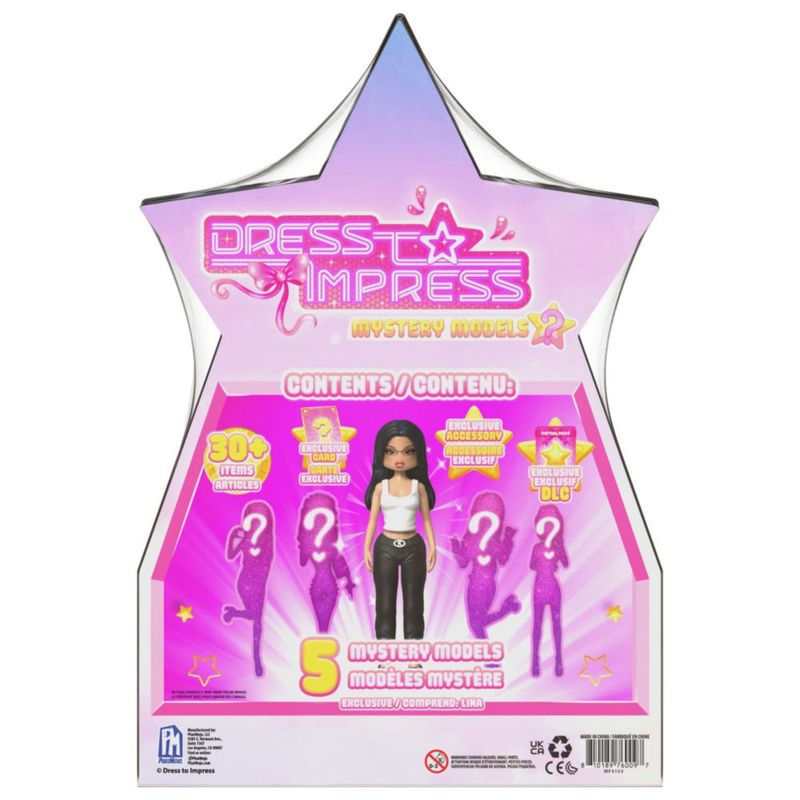 Pack de 5 Muñecas PhatMojo Dress to Impress con Estuche