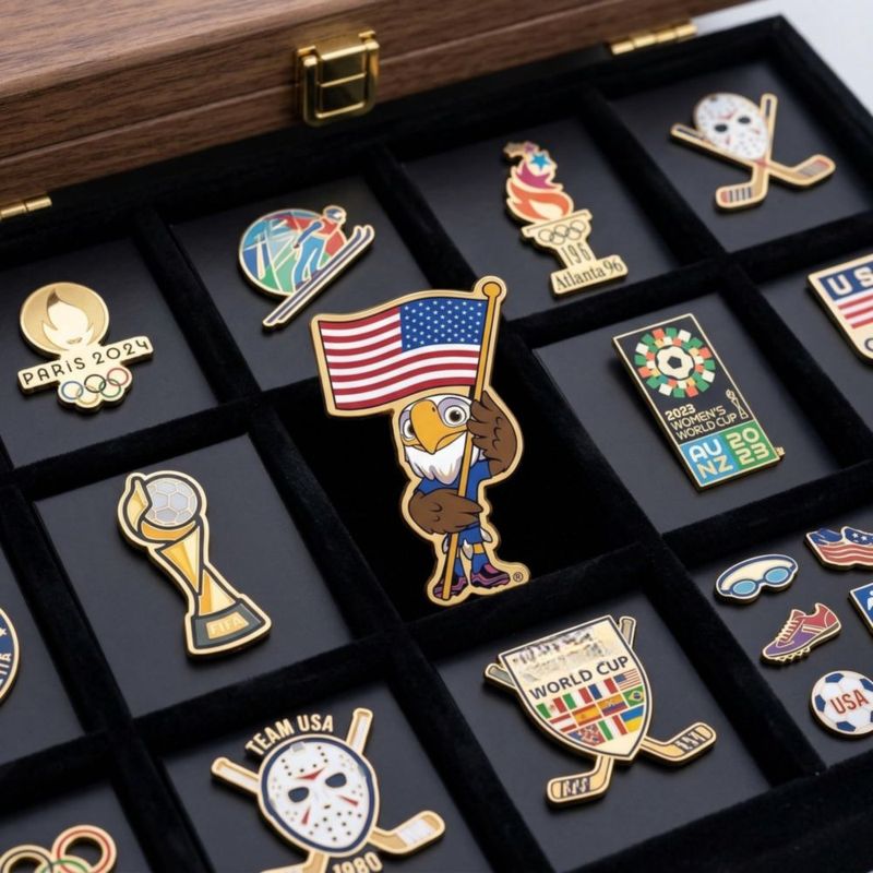 Pin Wagon International Copa Mundial de la FIFA 2026 Mascota de EE. UU. 15"