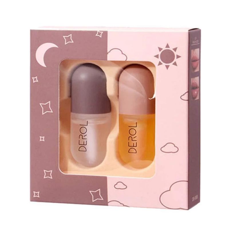 Voluminizador de Labios NVYUE DEROL Suero Natural Día y Noche