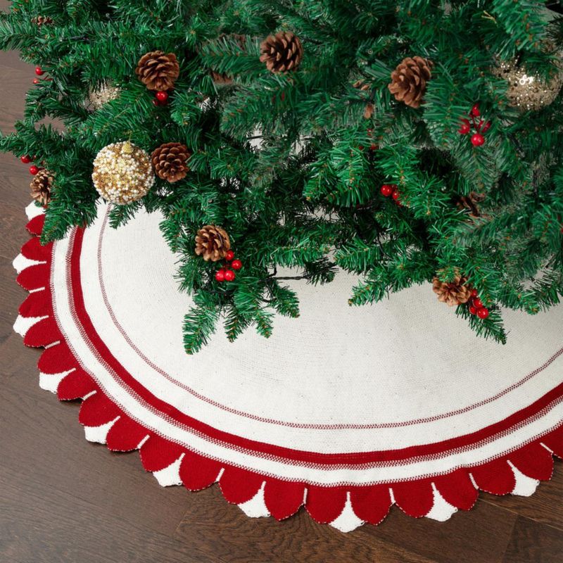 Falda para árbol de Navidad Mr. Pen 122 cm de diámetro