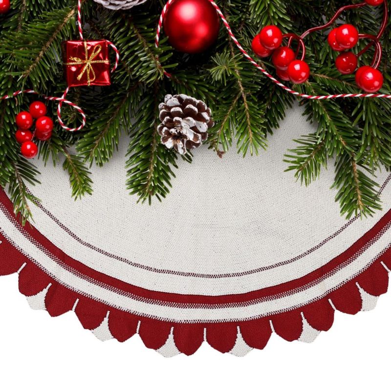 Falda para árbol de Navidad Mr. Pen 122 cm de diámetro