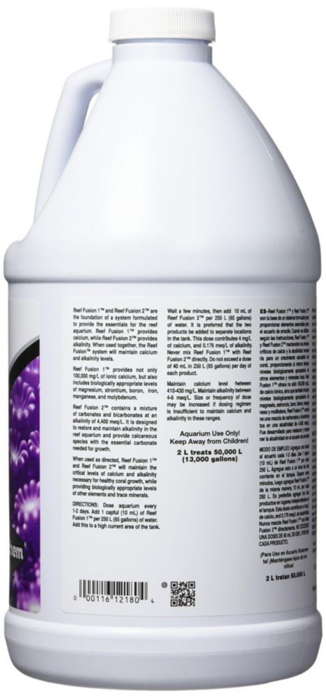 Tratamiento para Acuario Seachem Reef Fusion 2 2L