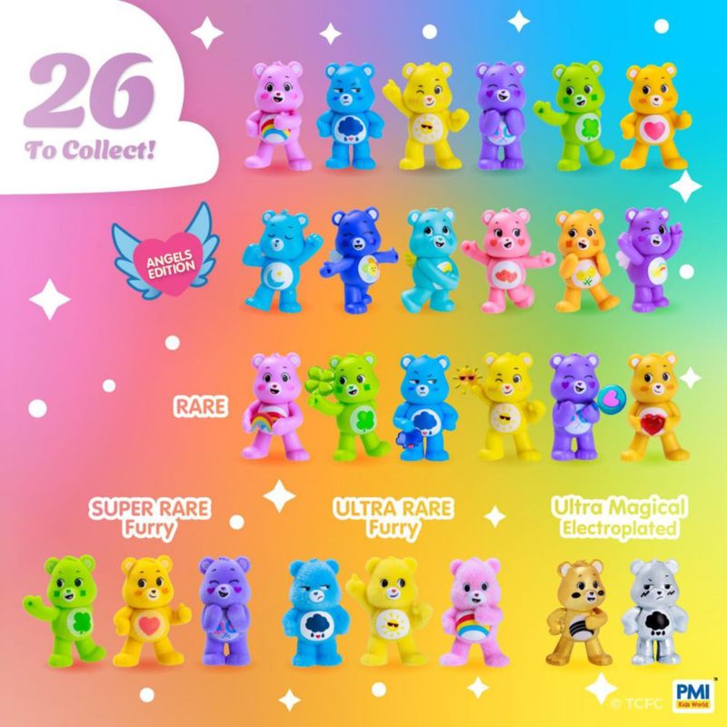 Figura P.M.I. Ositos Cariñosos Pack de 5 Mini Coleccionables de 65 cm