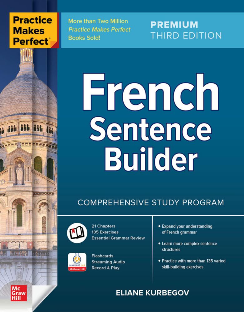 Libro McGraw-Hill Constructor de Frases en Francés 3ª Edición