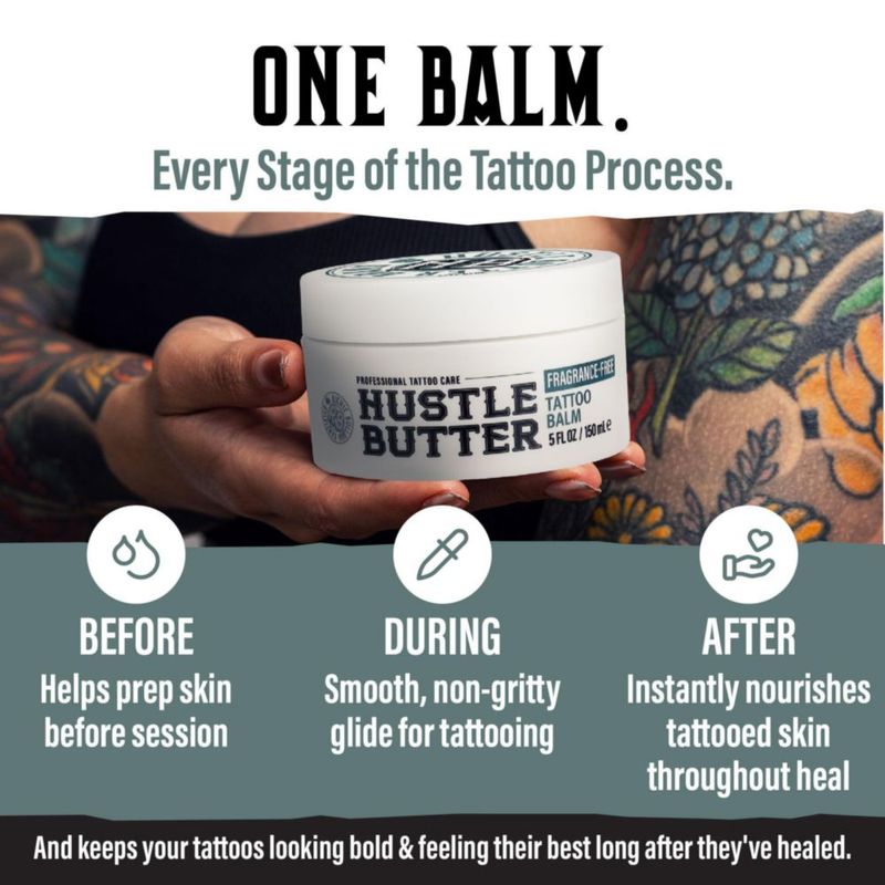 Bálsamo para Tatuajes Hustle Butter Deluxe 150 ml Sin Fragancia