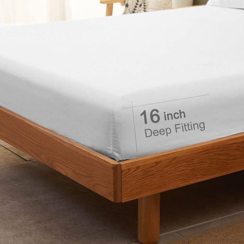 Juego de sábanas SONORO KATE Queen 1800 hilos profundidad de 16 cm