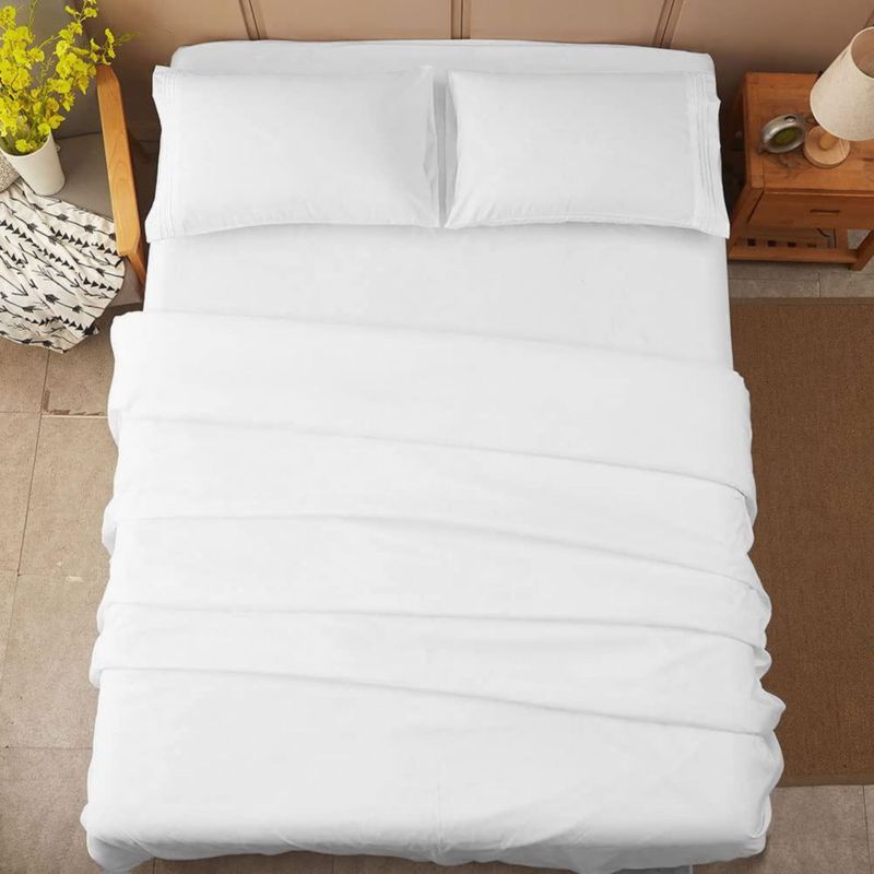 Juego de sábanas SONORO KATE Queen 1800 hilos profundidad de 16 cm
