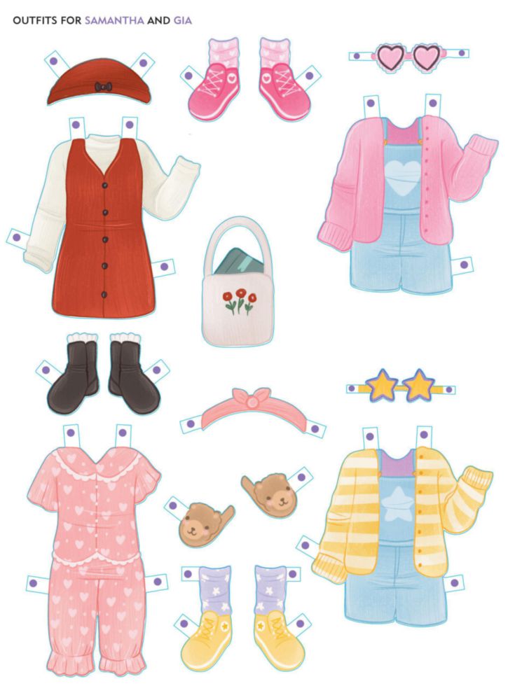 Muñecas de Papel PETER PAUPER PRESS Fashionistas