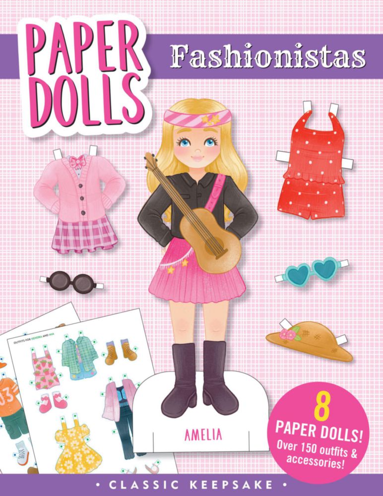 Muñecas de Papel PETER PAUPER PRESS Fashionistas