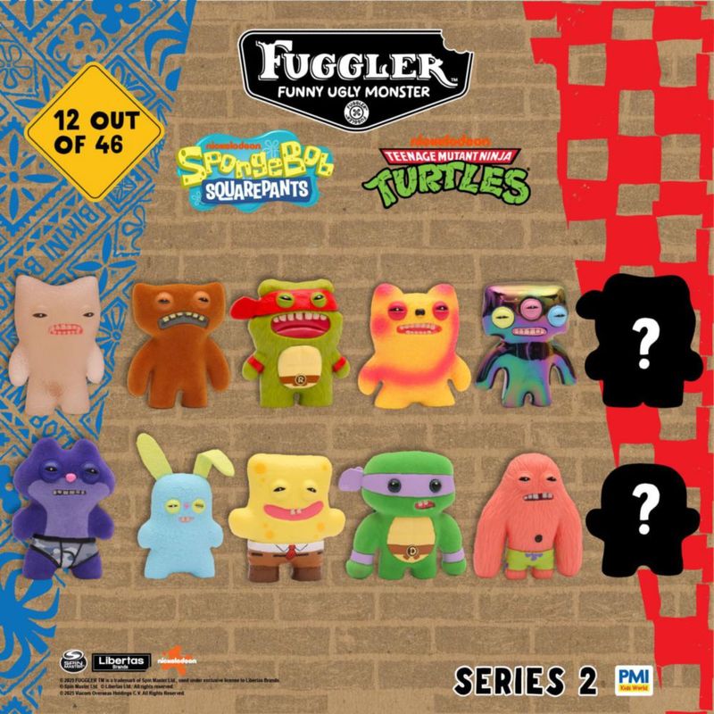 Figuras coleccionables P.M.I. Serie Fuggler 2 – Pack de 12