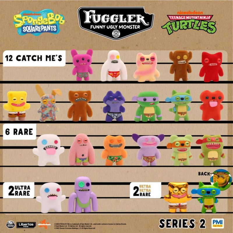 Figuras coleccionables P.M.I. Serie Fuggler 2 – Pack de 12