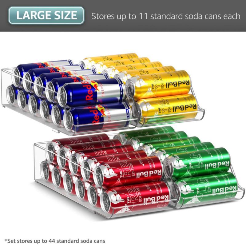 Organizador de Latas Sorbus 35 × 7 × 10 cm Juego de 4