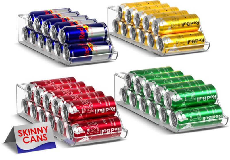 Organizador de Latas Sorbus 35 × 7 × 10 cm Juego de 4