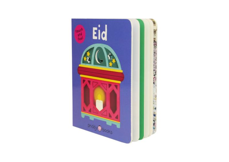 Libro de cartón interactivo Priddy Books US Eid Touch and Feel
