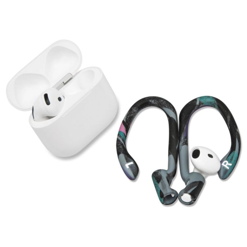 Ganchos para auriculares WC ajustables para AirPods 4