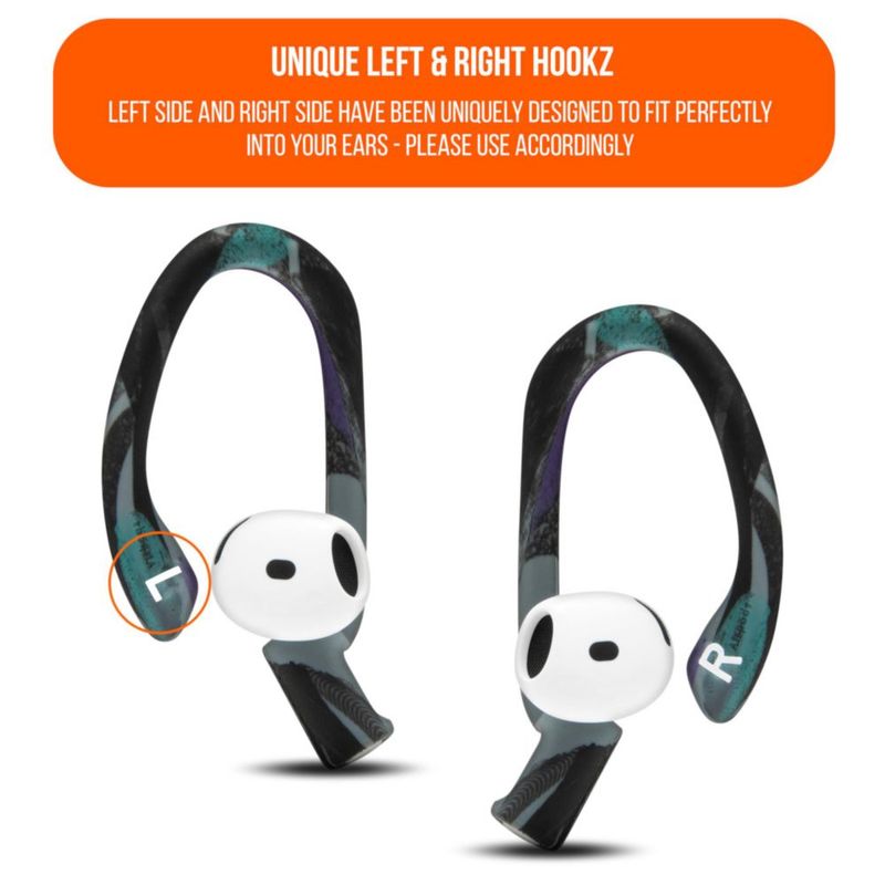 Ganchos para auriculares WC ajustables para AirPods 4